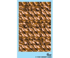 Gofer Racing Desert Camo Decal 1/24