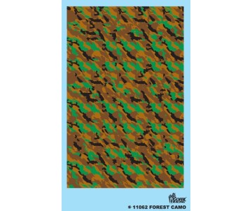 Gofer Racing Forest Camo Decal 1/24