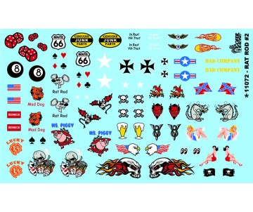 Gofer Racing Rat Rod #2 Decals 1/24