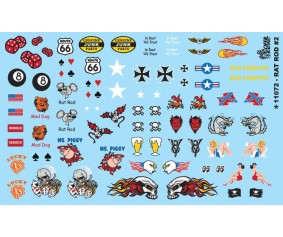 Gofer Racing Rat Rod #2 Decals 1/24
