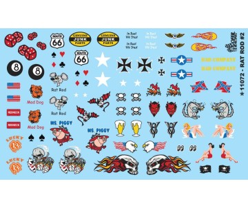 Gofer Racing Rat Rod #2 Decals 1/24