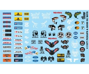 Gofer Racing Puickup And Good Ol' Boys Decals Gofer Racing Puickup And Good Ol' Boys Decals