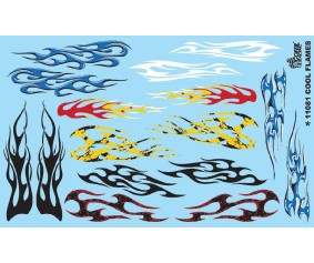 Gofer Racing Cool Flames Decal