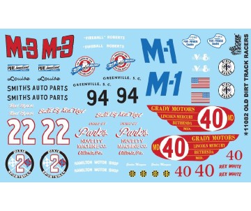 Gofer Racing Old Dirt Track Racers Decal