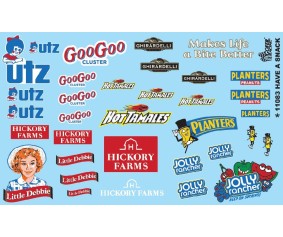 Gofer Racing Have A Snack Decal Sheet 1/24 and 1/25