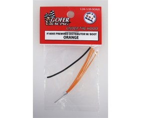 Gofer Racing Prewired Distributor With Boot - Orange 1/24