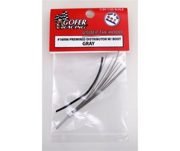 Gofer Racing Prewired Distributor With Boot - Gray 1/24