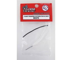 Gofer Racing Prewired Distributor With Boot - White 1/24
