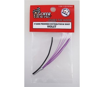 Gofer Racing Prewired Distributor With Boot - Violet 1/24