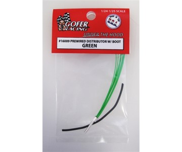Gofer Racing Prewired Distributor With Boot - Green 1/24