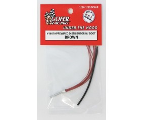 Gofer Racing Prewired Distributor with Boot - Brown 1/24