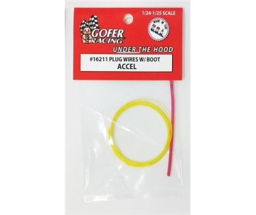 Gofer Racing Plug Wires With Boot - Accel 1/24