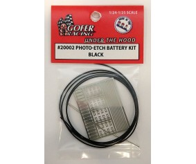 Gofer Racing Photo-Etch Battery Kit Black