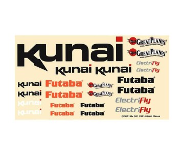 GPM Decals Kunai EP ARF/Rx-R