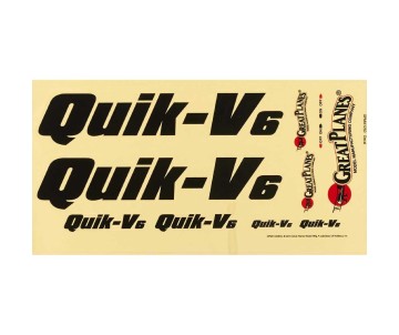 GPM Decal QuikV6 Q500 ARF