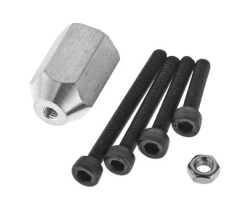 GPM Aluminum E-Spinner 1/4-28 Adapter