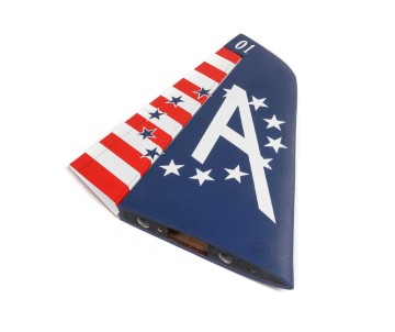 Hanger 9 Fin and Rudder: Hawk/T-45 140-160N