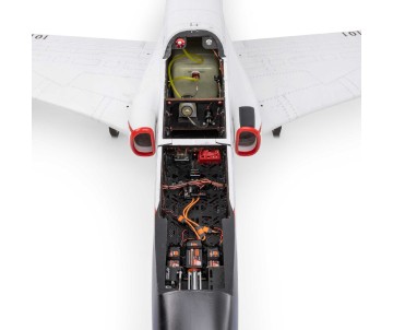 Hanger 9 Hawk 140-160N ARF with Retract Set, KingTech K-160G4+, Spektrum AR20410T Receiver, Synapse AS3X+ Module, and Spektrum Servos