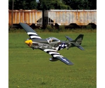 Hangar 9 P-51D Mustang 20cc ARF with E-Flite Retract Set Combo Version