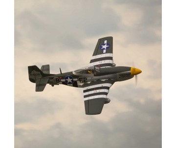 Hangar 9 P-51D Mustang 20cc ARF with Brushless Motor, Spektrum Smart ESC and E-Flite Retract Set Combo Version