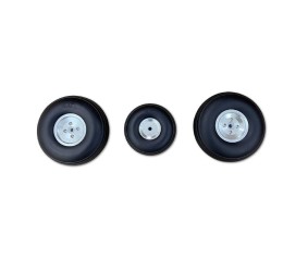 Hanger 9 Aluminum Hub Wheel Set (3): OV-10 Bronco 20cc Hanger 9 Aluminum Hub Wheel Set (3): OV-10 Bronco 20cc