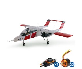 Hanger 9 OV-10 Bronco 20cc ARF with Landing Gear Set, Motors and ESCs Combo