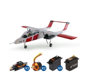 Hanger 9 OV-10 Bronco 20cc ARF with Landing Gear Set, Spektrum Motors, ESCs and Servos Combo