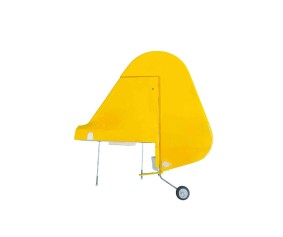 Hanger 9 Fin and Rudder Assembly: J-3 Cub 10cc EP PNP