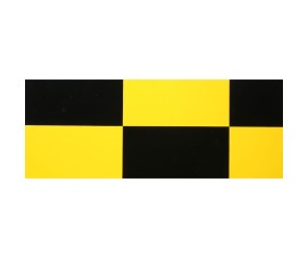 Hanger 9 UltraCote, 1/2 Squares Yellow/Blk