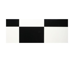 Hanger 9 UltraCote, 2 Squares White/Black