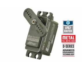 Hitec DB777WP 32bit Brushless Low Profile Full Metal Case (IP-67 Rated)