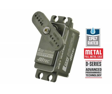 Hitec DB777WP 32bit Brushless Low Profile Full Metal Case (IP-67 Rated)