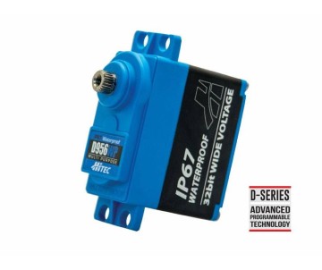 Hitec D956WP 32bit Waterproof Wide Voltage High Torque Steel Gear 