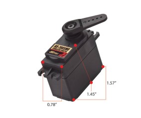 Hitec HS-7985MG Digital High Torque Metal Gear Coreless, Dual BB Servo (172oz/in | .13sec | 1.57x0.78x1.45