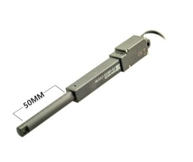 Hitec HLS12-50380-6V Linear Actuator, 380:1 Gear Ratio, 50mm Stroke, 5mm Lead Actuator (6V)