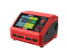 Hitec RDX2 800 AC/DC High Power Dual Port Charger