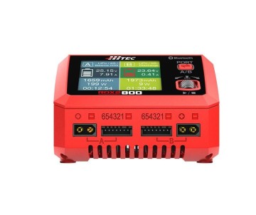 Hitec RDX2 800 AC/DC High Power Dual Port Charger