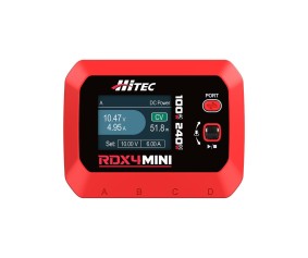 Hitec RDX4mini  4 Port AC/DC Charger