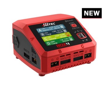 Hitec RDX4 4 Port AC/DC Charger