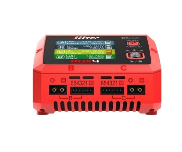 Hitec RDX4 4 Port AC/DC Charger