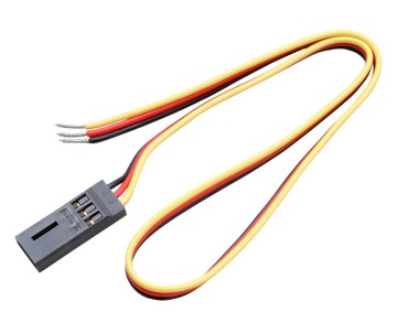 Hitec Female Servo Connector with Heavy Gauge Wire, Gold Pins