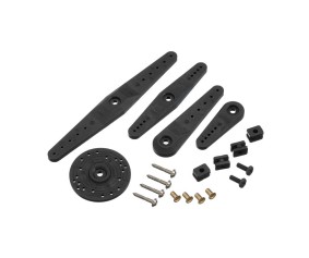 Hitec H25T (25 Tooth Spline) Horn & Hardware for Airplane
