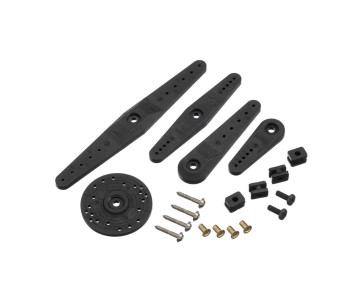 Hitec H25T (25 Tooth Spline) Horn & Hardware for Airplane