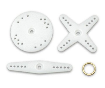 Hitec Standard Giant Scale Horn Set (Fits Standard Servo Spline)