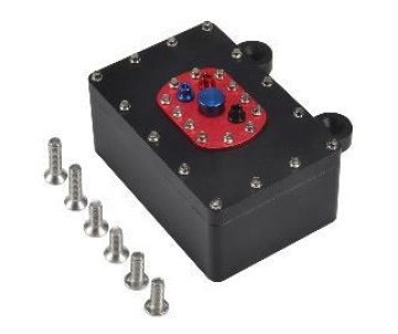 Hobby Details Aluminum Fuel Cell Receiver Box (60x40x26mm) - Black 