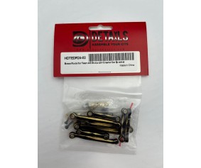 Hobby Details Team Associated Enduro24 Brass Suspension Links (8) Weight: 53.6g total
