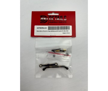 Hobby Details Team Associated Enduro24 Brass Servo Rod & Steering Link (2) Weight: 13.6g total