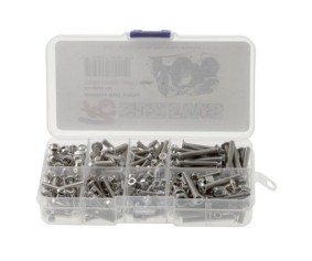 Hobby Details Traxxas 1/10 MAXX (V1 & V2) Stainless Steel Screw Set With Box Total 315 Pieces 