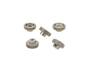 Hobby Details 48P Aluminum 7075 Hard Coated Pinion Gear - Ti Gold for 3mm Shaft with M3 set screw (17T)