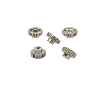Hobby Details 48P Aluminum 7075 Hard Coated Pinion Gear - Ti Gold for 3mm Shaft with M3 set screw (22T)